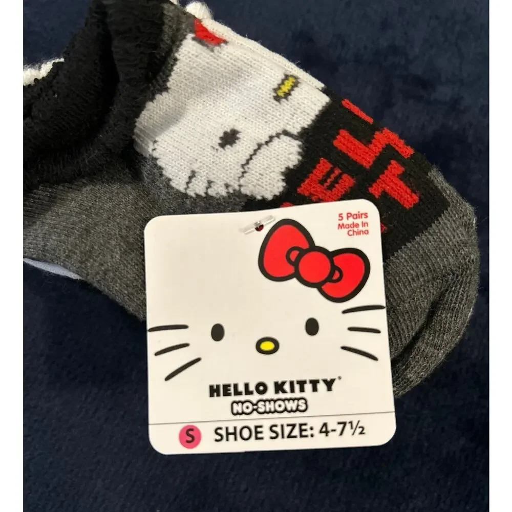 Hello Kitty Kids Socks Size: 4 - 7.5